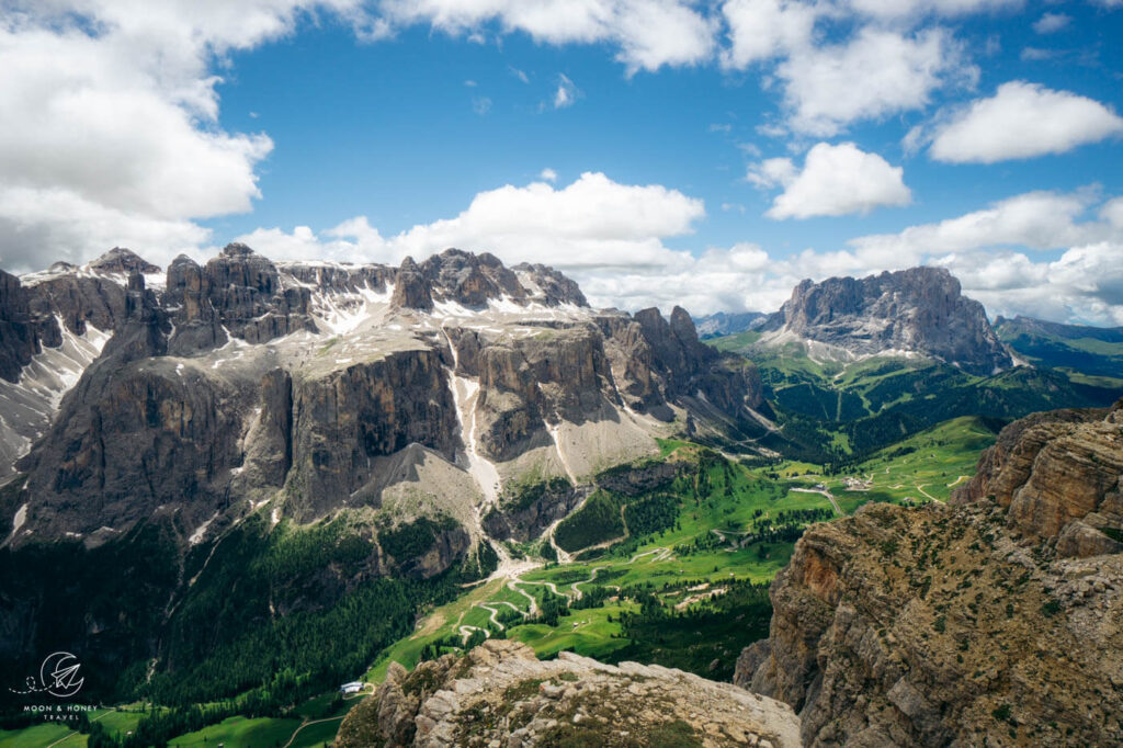 Sass da Ciampac summit view, Cir Group, Dolomites