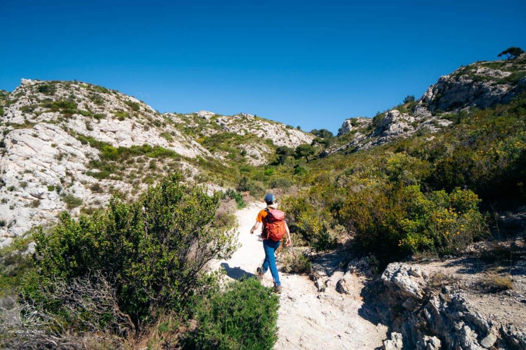 Col des Baumettes to Col de Sormiou, Marseille, France