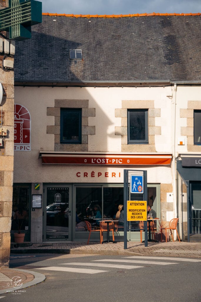 Crêperie L'Ost-Pic, Paimpol, Brittany, France