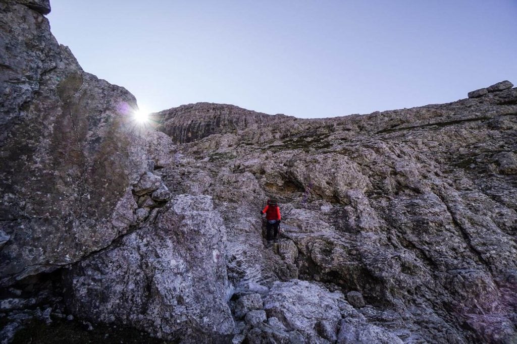 Trail 435 to Val Formin, Croda da Lago, Dolomites