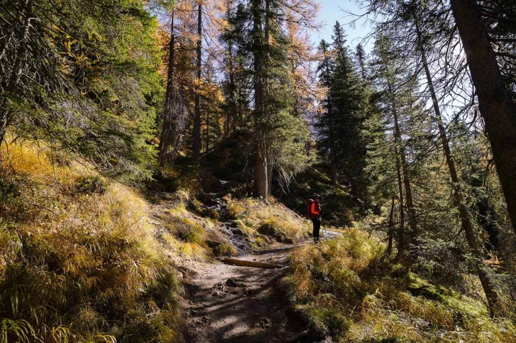 Trail 437, Lago Federa Hike, Dolomites