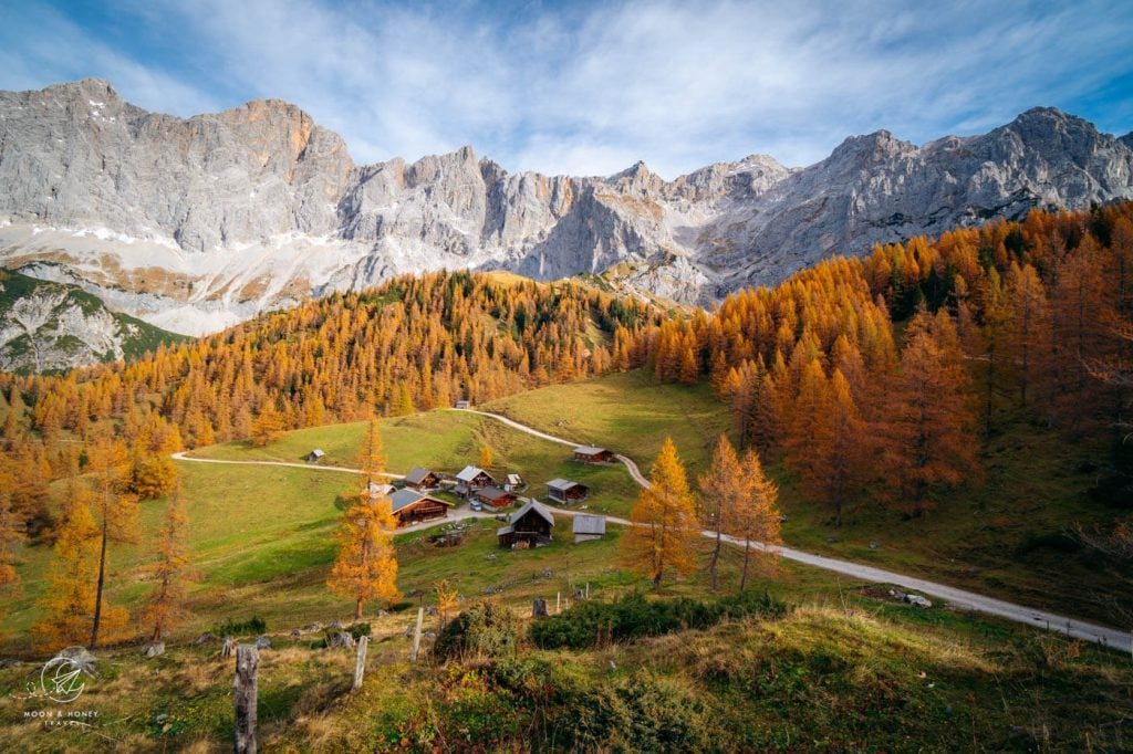 Dachstein, Österreich Ende Oktober