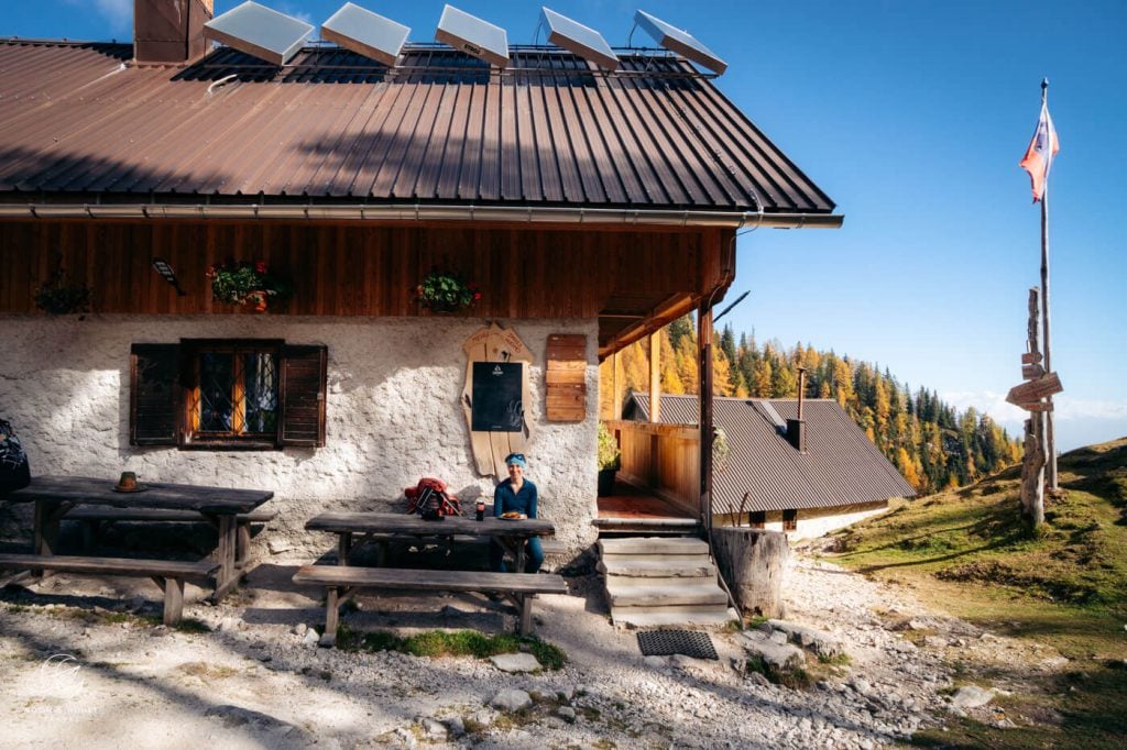 Blejska koča na Lipanci, Julian Alps, Slovenia