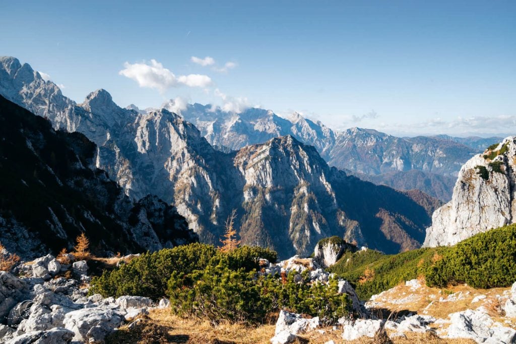 Debela Pec Hiking Trail, Julian Alps, Slovenia