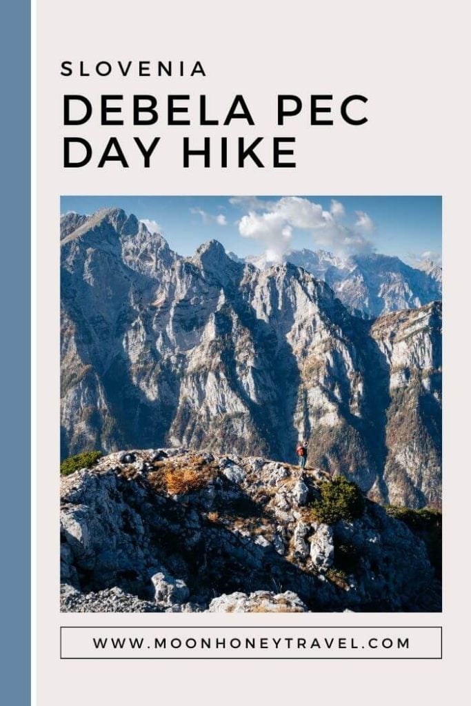 Debela Pec Hike in the Julian Alps of Slovenia