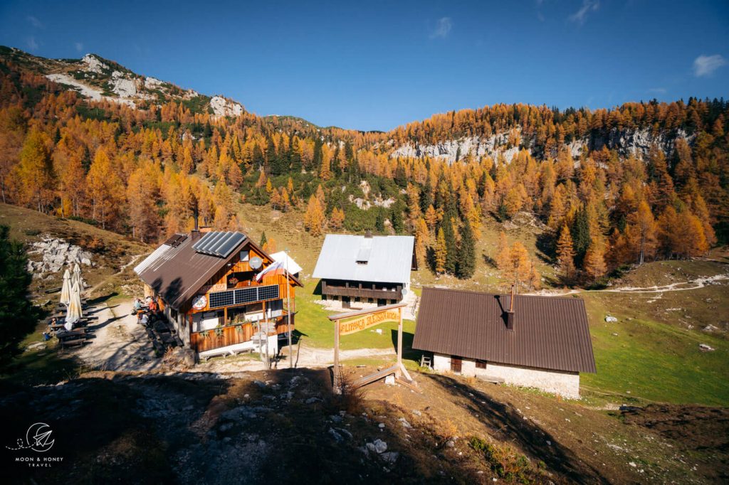 Bled Hut, Blejska koča na Lipanci, Julian Alps, Slovenia