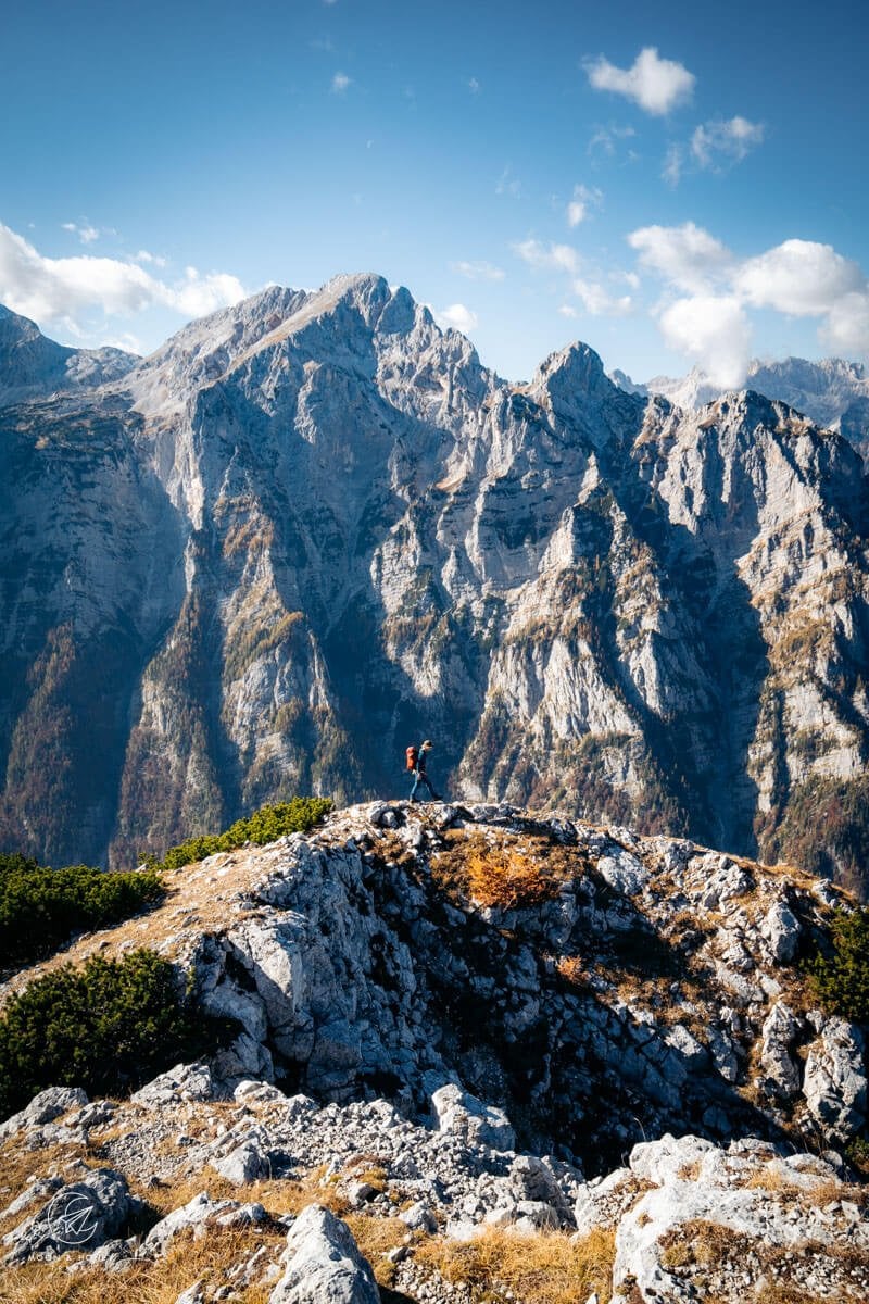 Debela Pec Hiking Trail, Julian Alps, Slovenia