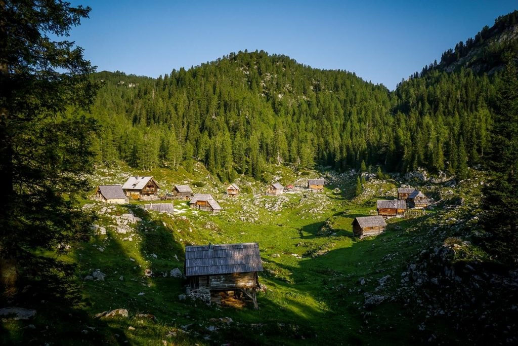 Planina Dedno Polje, Julian Alps, Slovenia