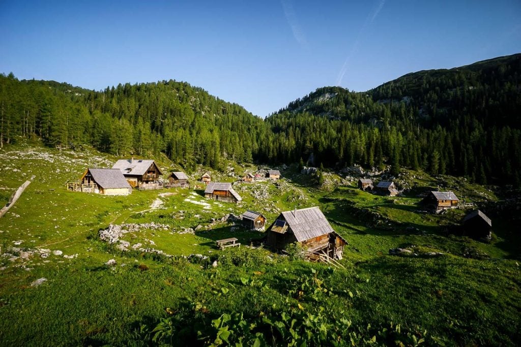 Planina Dedno Polje, Julian Alps, Slovenia