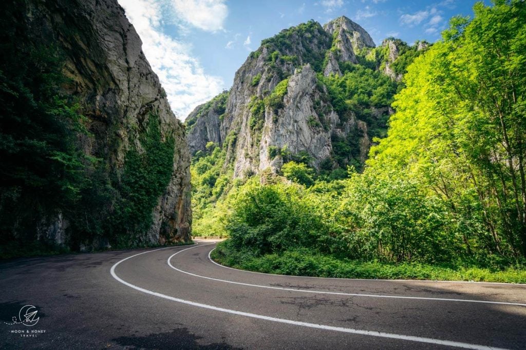 Desfiladero de los Beyos gorge road, Picos de Europa Road Trip, Northern Spain