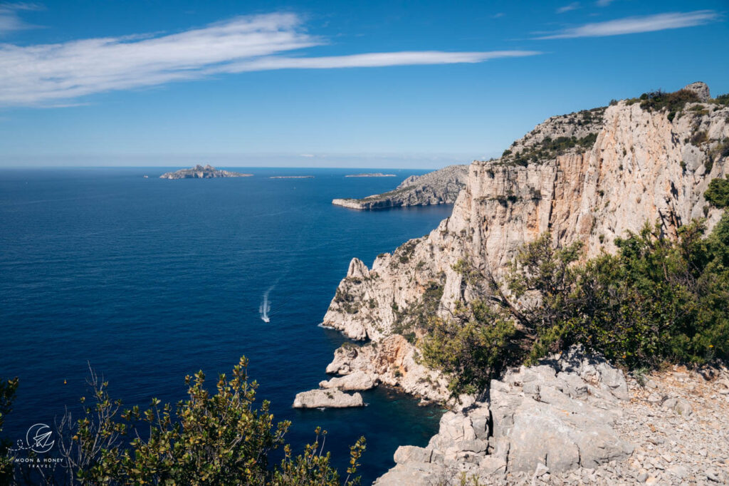 Cassis - Devenson Cliffs hiking trail, Calanques National Park, France