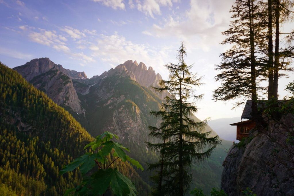 Dolomitenhütte, Lienz Dolomites, Austrian Alps, Austria