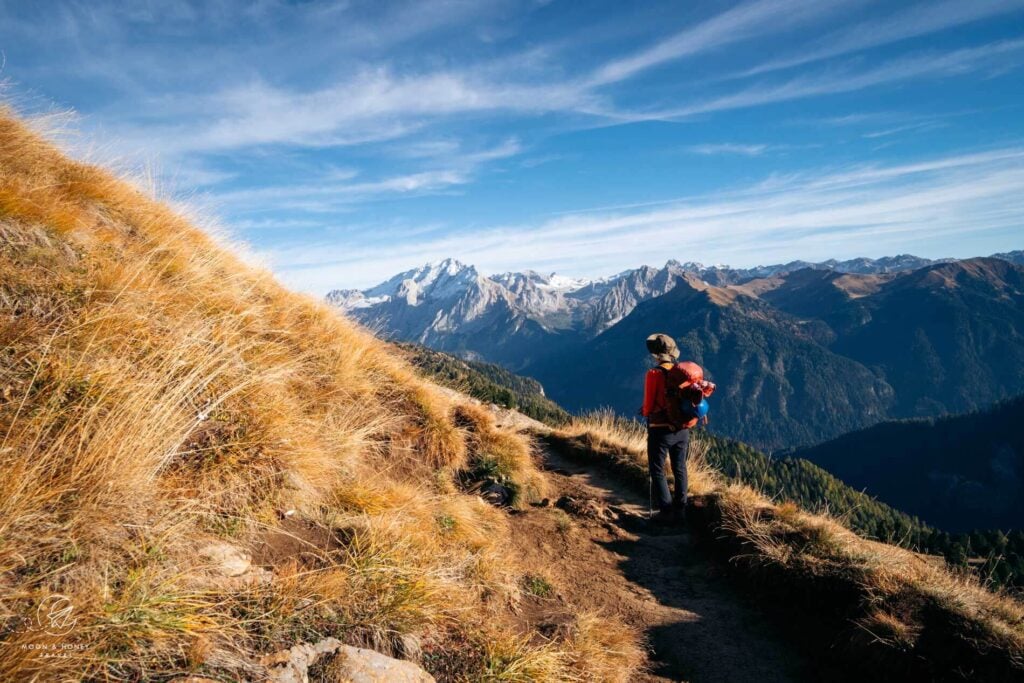 October in the Dolomites