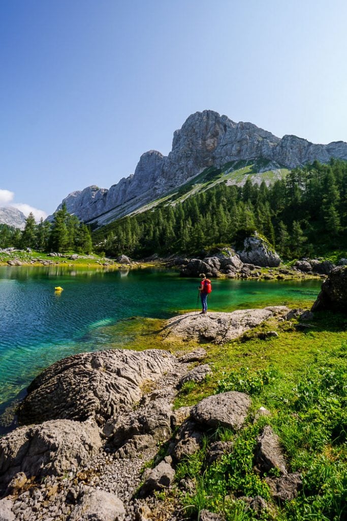 Double Lake, Seven Lakes Valley, Slovenia