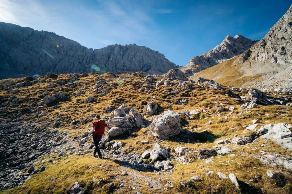 Hinteres Tajatörl Hiking Trail, Ehrwald, Austria