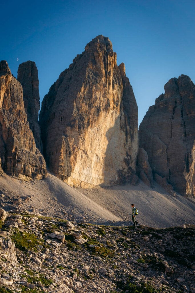 Tre Cime di Lavaredo, Drei Zinnen 3-day Trek, Dolomites, Italy