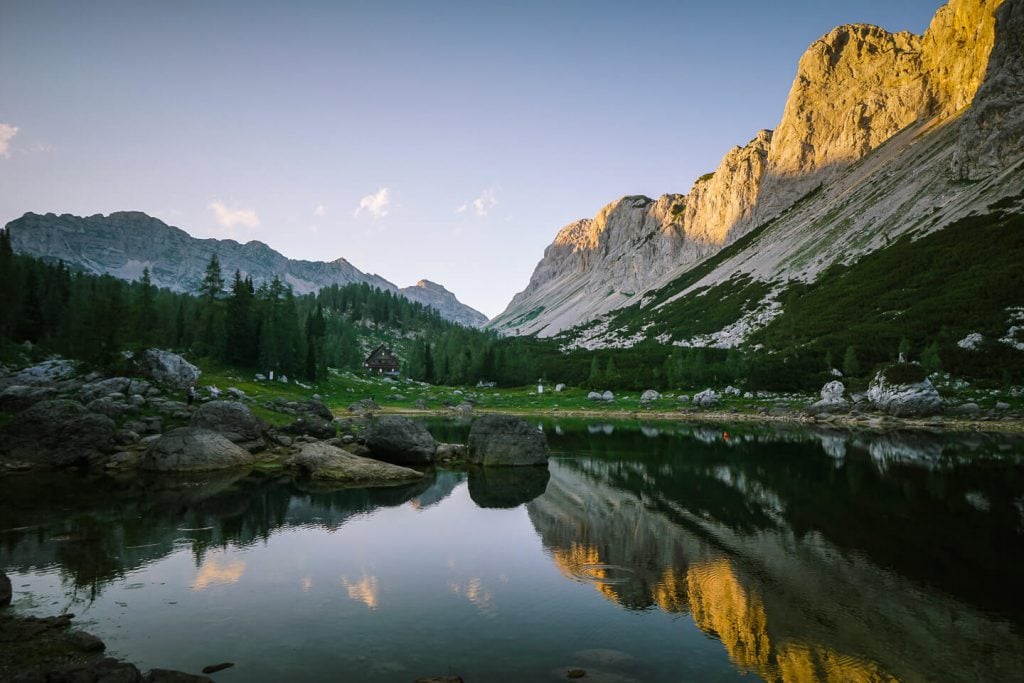 Dvojno jezero (Double Lake), Julian Alps, Slovenia