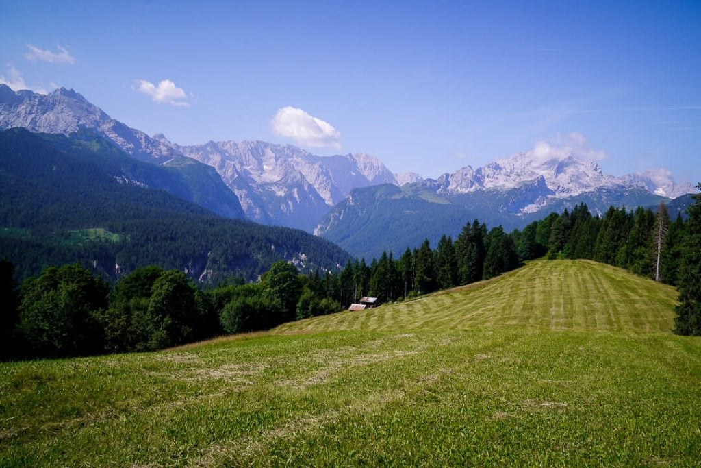 Eckbauer to Wamberg hike, Garmisch, Germany