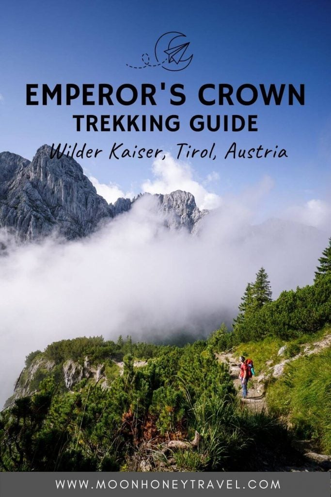 Emperor's Crown Trekking Guide, Wilder Kaiser, Austria