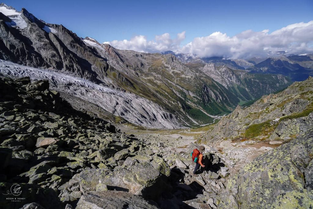 Fenetre d Arpette, Tour du Mont Blanc