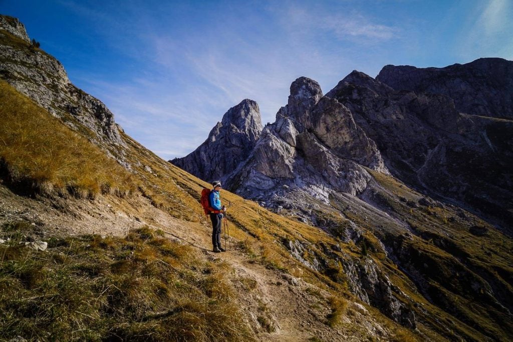 Forcella di Col Piombin, Dolomites