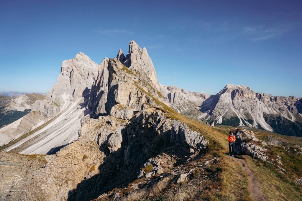 Forcella Pana, Seceda, Geisler Peaks, Dolomites