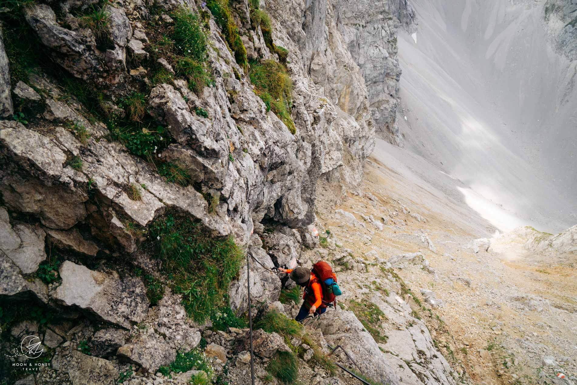 Frau Hitt, Karwendel High Trail, Austria