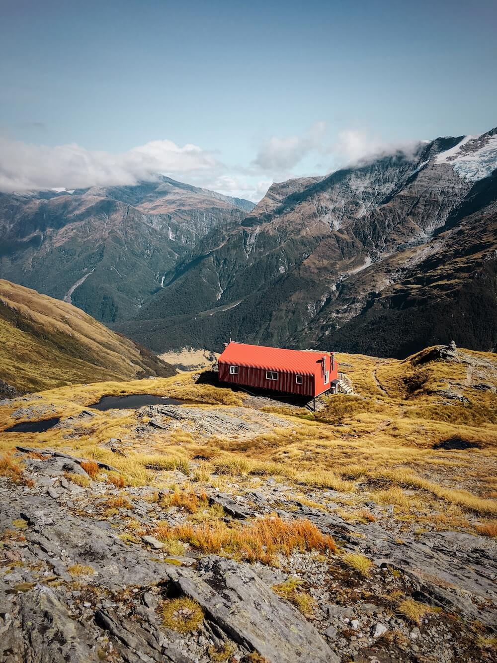 French Ridge Hut, New Zealand