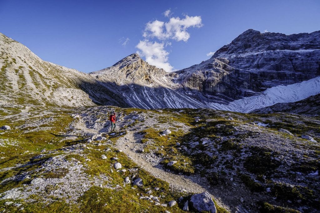 Northern Gaisl High Trail, Fanes-Sennes-Prags Nature Park, Dolomites