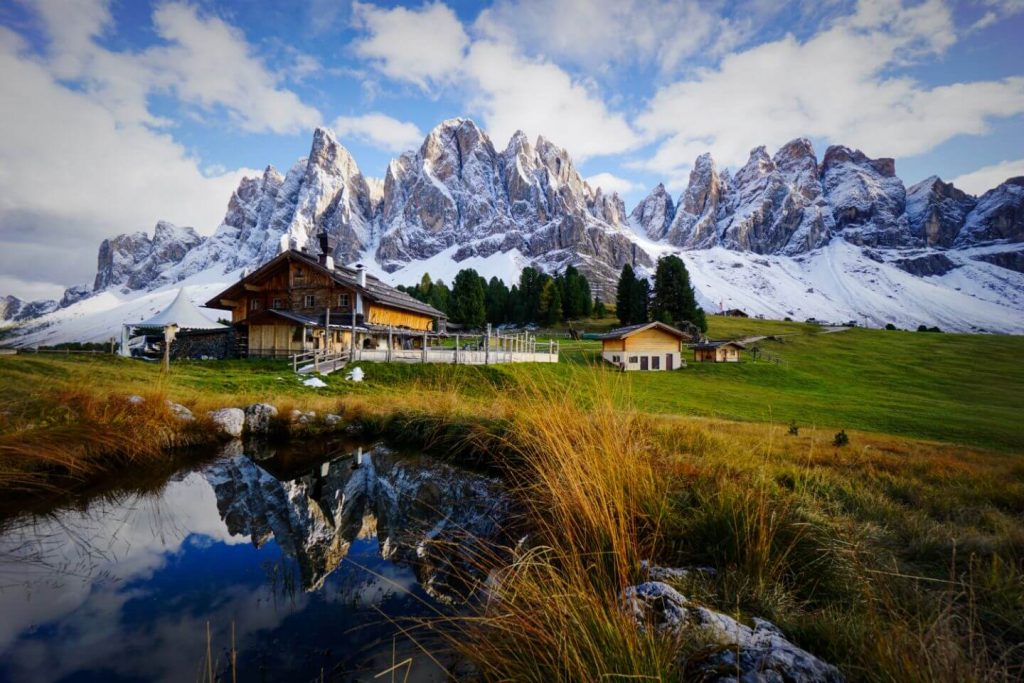 Val di Funes in October, Dolomites