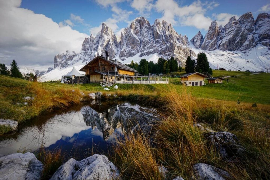 Geisler Alm, Val di Funes, Hiking the Adolf Munkel Trail, Dolomites