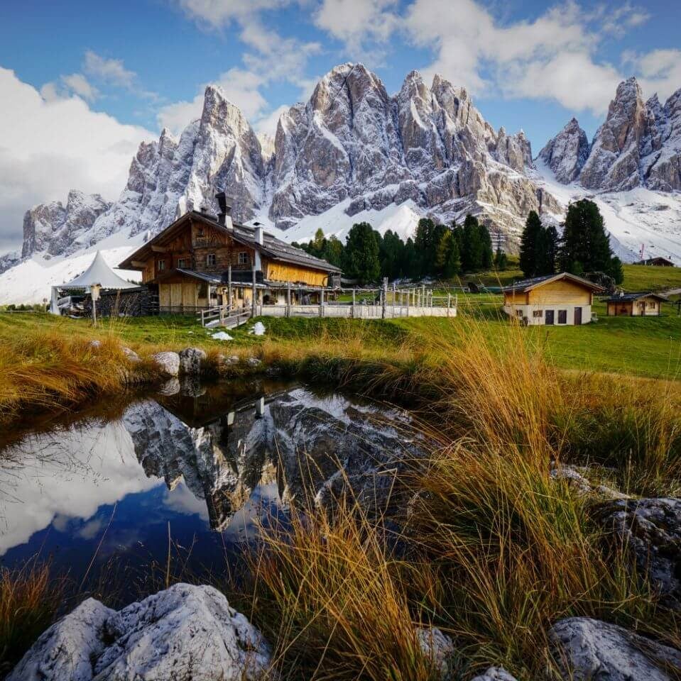 Geisler Alm, Val di Funes, Hiking the Adolf Munkel Trail, Dolomites