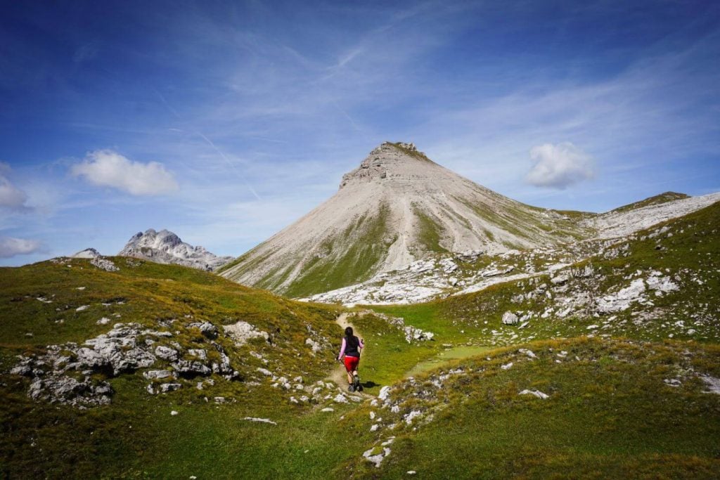 Gherdenacia Plateau Day Hike, Dolomites, Puez-Odle Nature Park