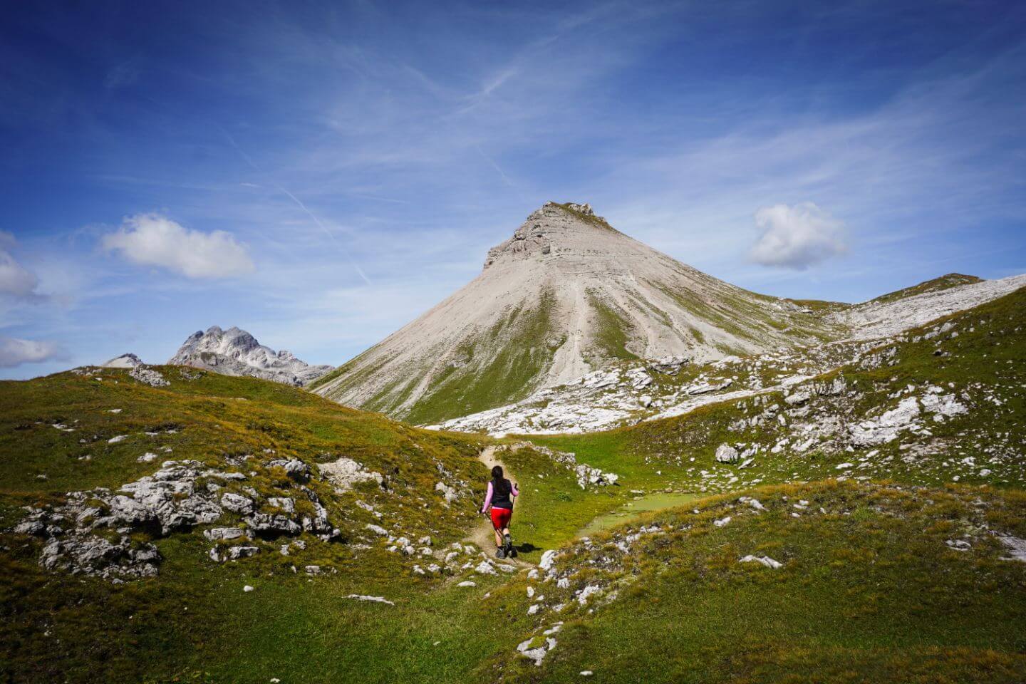 Gherdenacia Plateau Day Hike, Dolomites