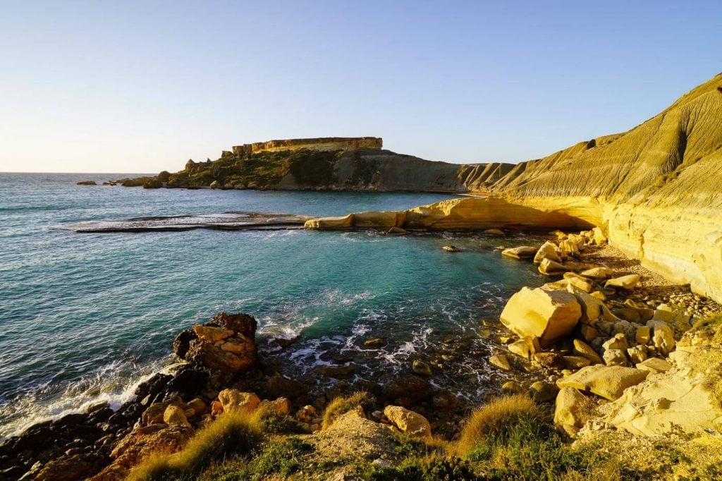 Gnejna Bay Coastal Hike, Malta