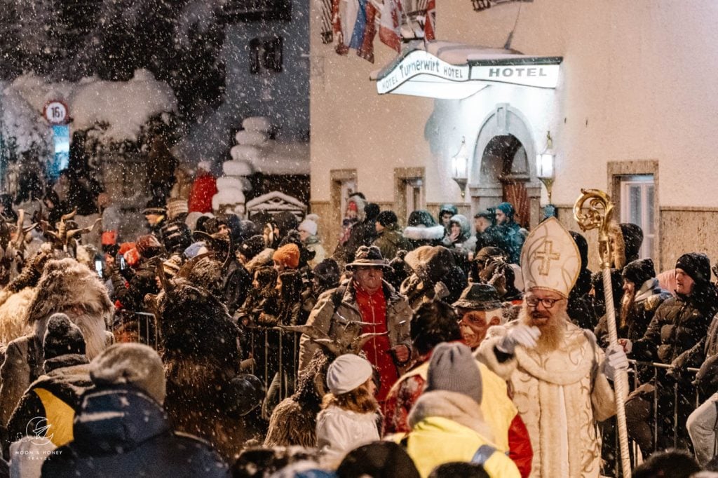 Saint Nicholas, Krampus Run, Salzburg, Austria