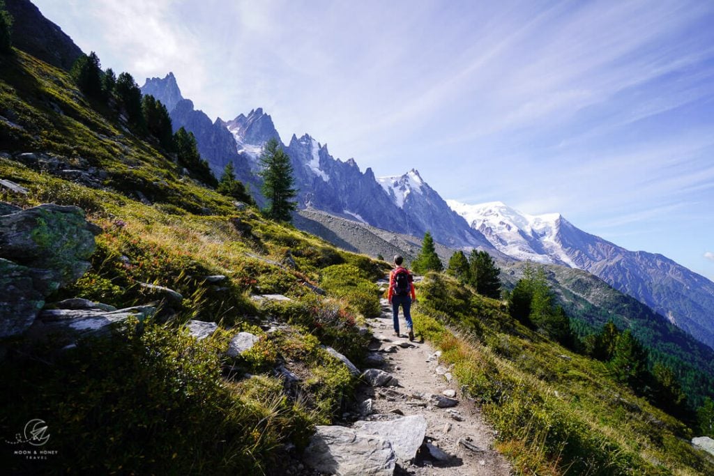 Grand Balcon Nord trail, Chamonix, France