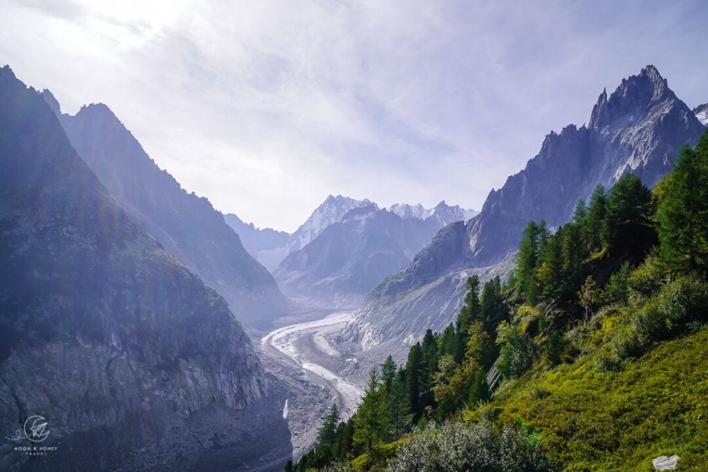 Mer de Glace glacier, Chamonix, France