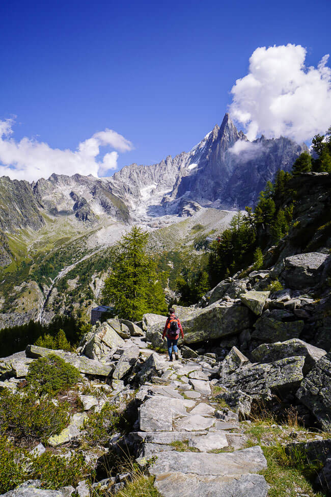 Grand Balcon Nord Hiking Trail, Chamonix, France