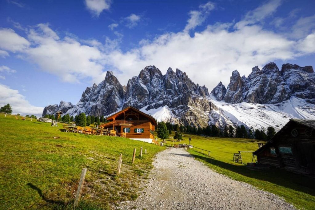 Malga Casanago/Gschnagenhardt Alm, Adolf Munkel Trail, Dolomites