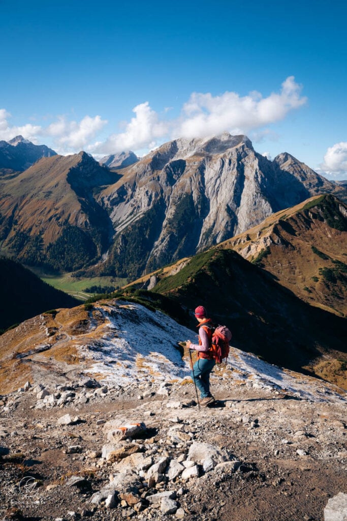 Hahnkampl Ridge Trail, Karwendel Mountains, Achensee, Austria