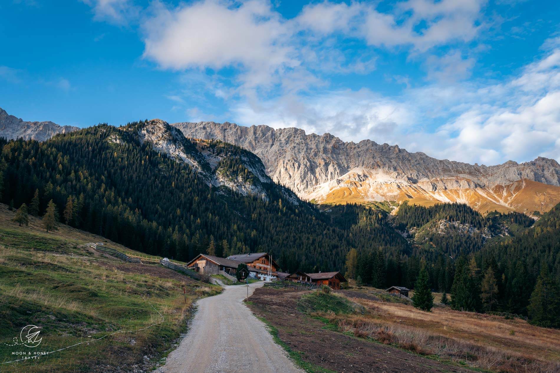 Hämmermoosalm, Wetterstein Mountains, Leutasch, Tyrol, Austria