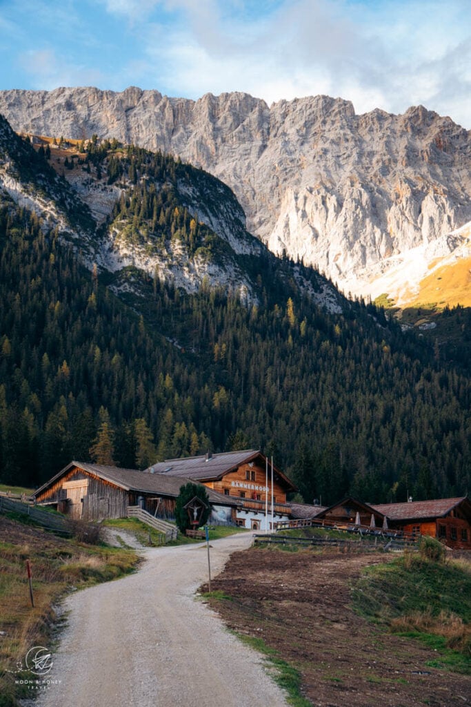 Hammermoosalm, Wetterstein Gebirge, Österreich