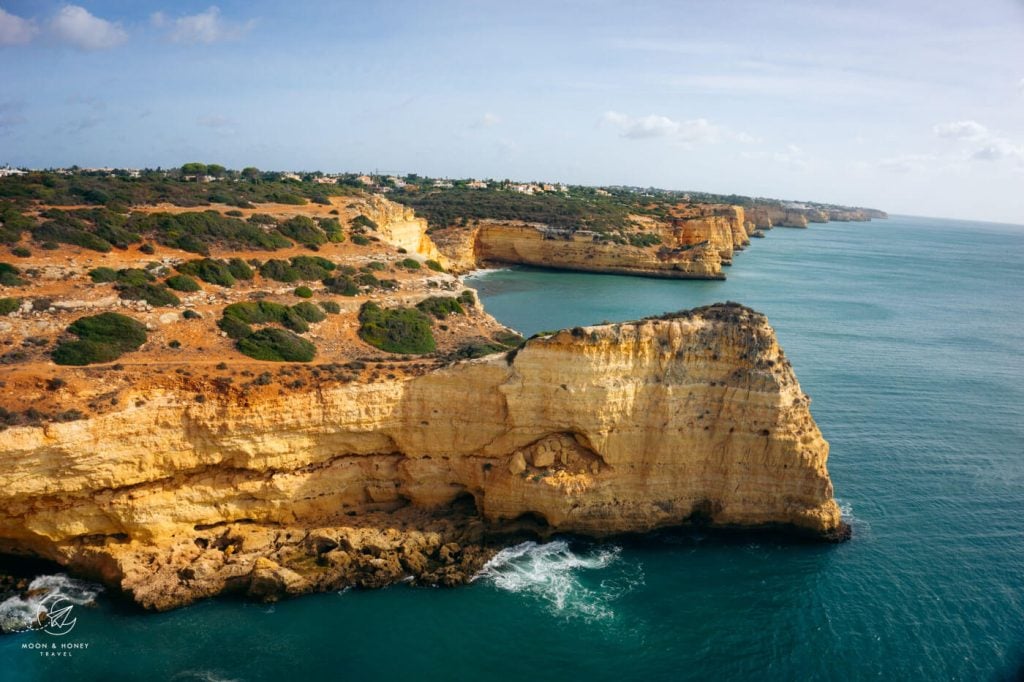 Hiking the Trail of Headlands Coastal Path, Algarve, South Portugal