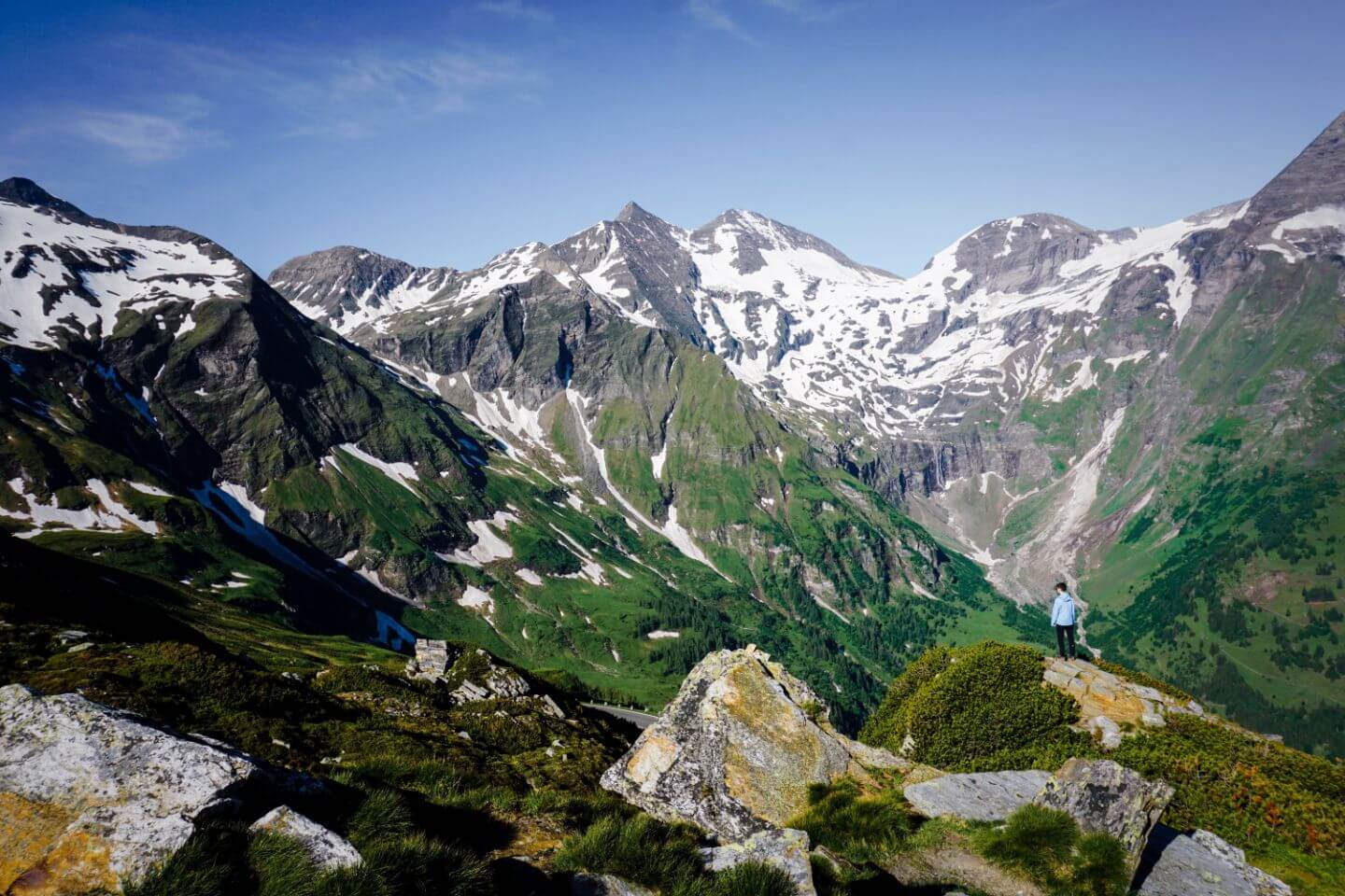 Grossglockner High Alpine Road in Hohe Tauern National Park, Austria