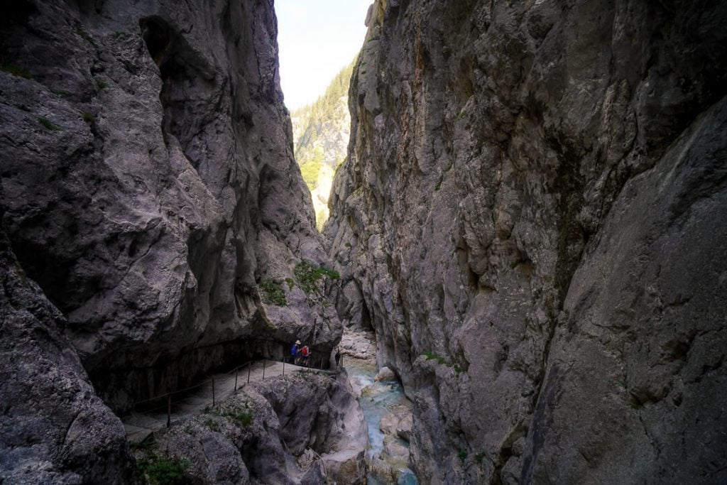 Höllentalklamm Gorge Trail, Bavaria, Germany