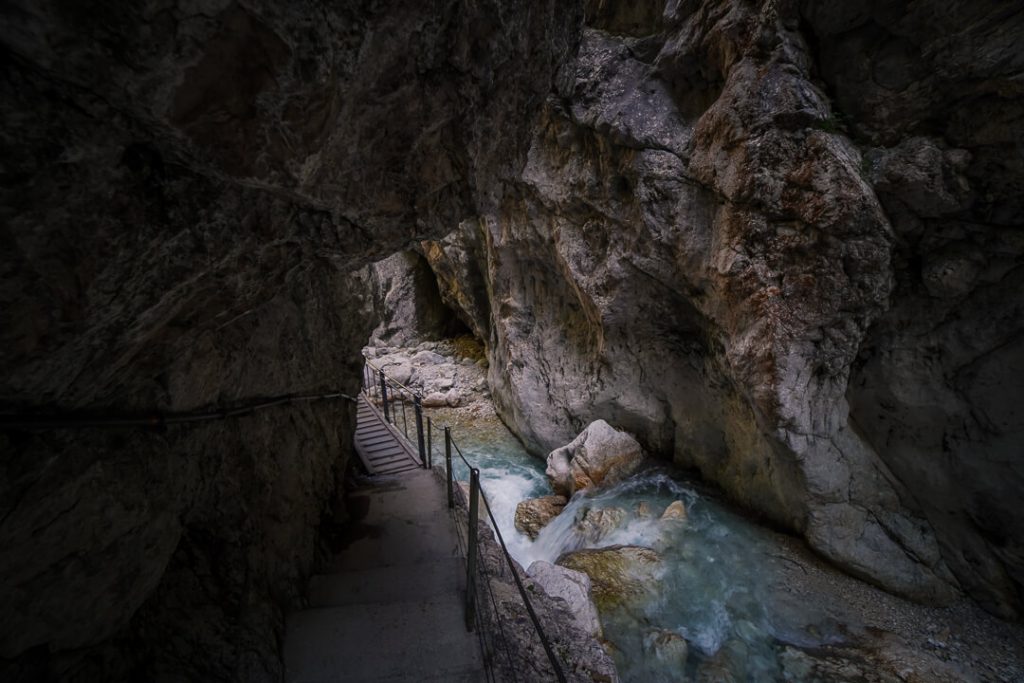 Höllentalklamm Gorge, Bavaria, Germany