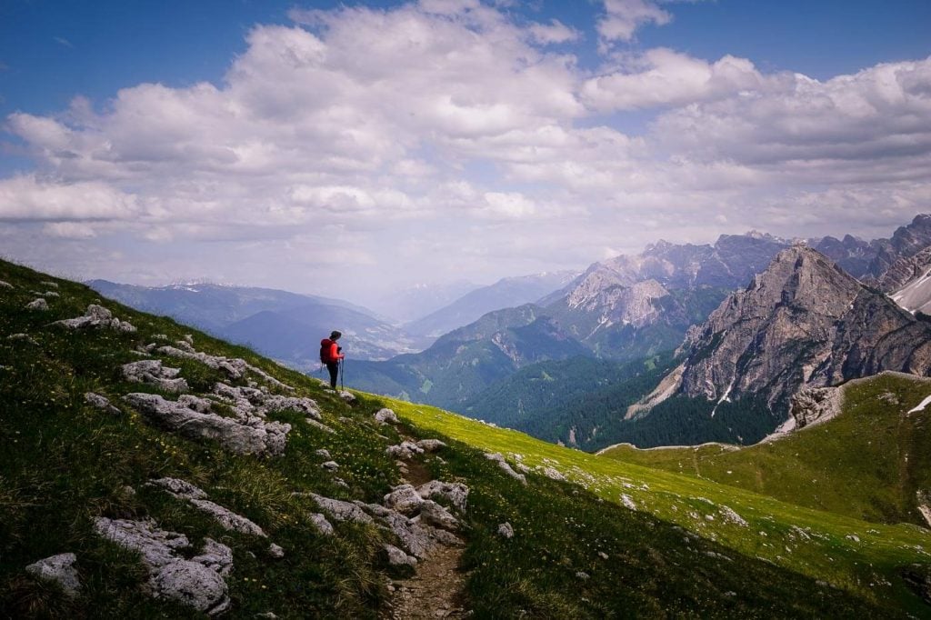 Trail 61 to Hochalpenkopf, Prags Dolomites