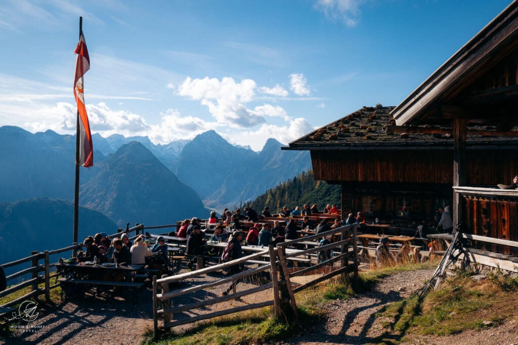 Dalfaz Alm mountain hut, Achensee, Tyrol, Austria