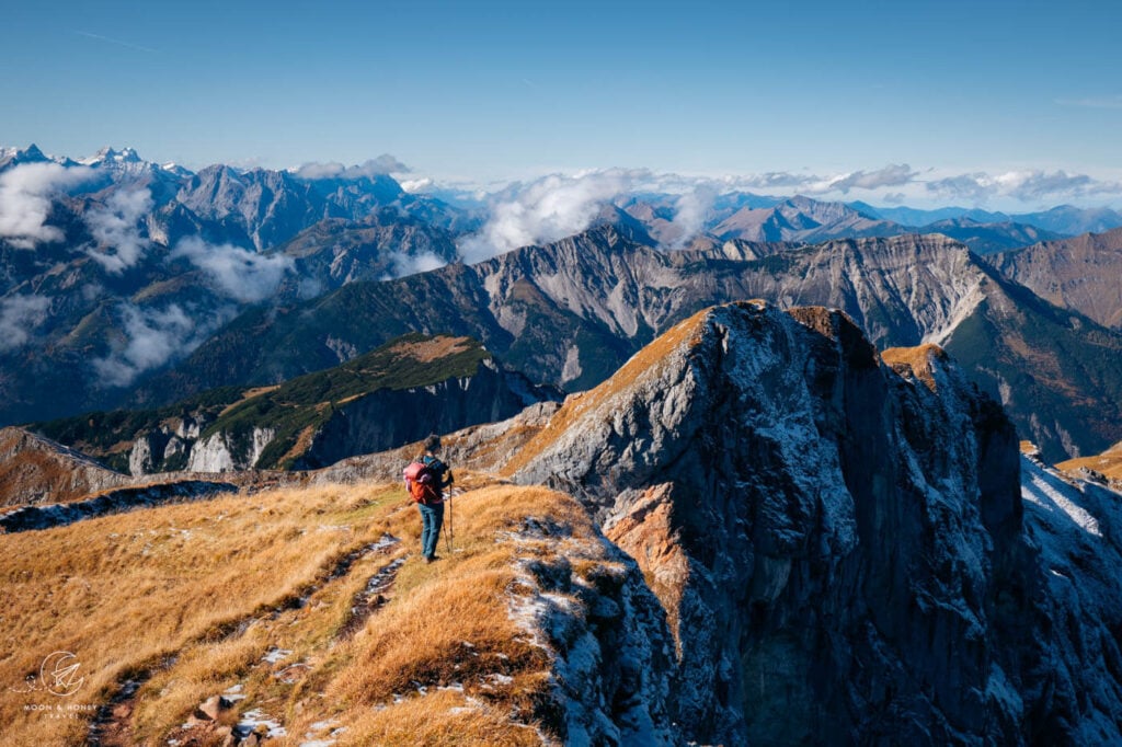 Hochiss Ridge, Rofan Mountains, Austria